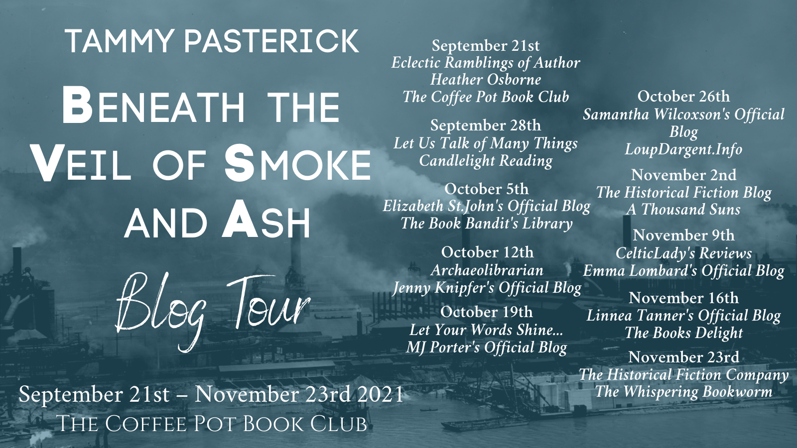 Beneath The Veil of Smoke and Ash Tour Schedule Banner