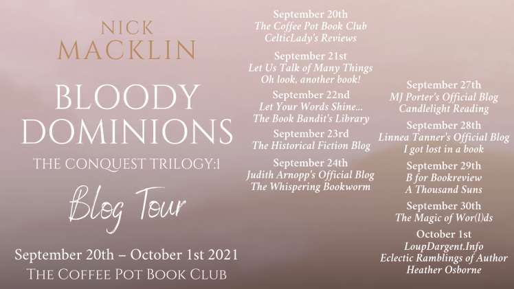 Bloody Dominions Tour Schedule Banner