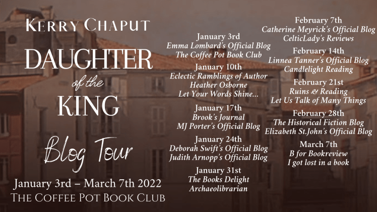 Daughter of the King Tour Schedule Banner