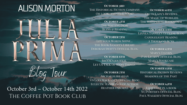 Julia Prima Tour Schedule final
