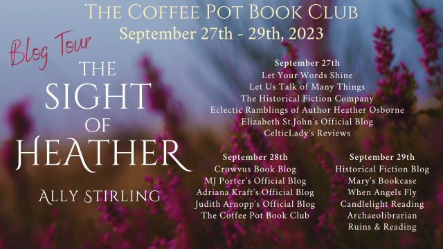 The Sight of Heather Tour Schedule Banner